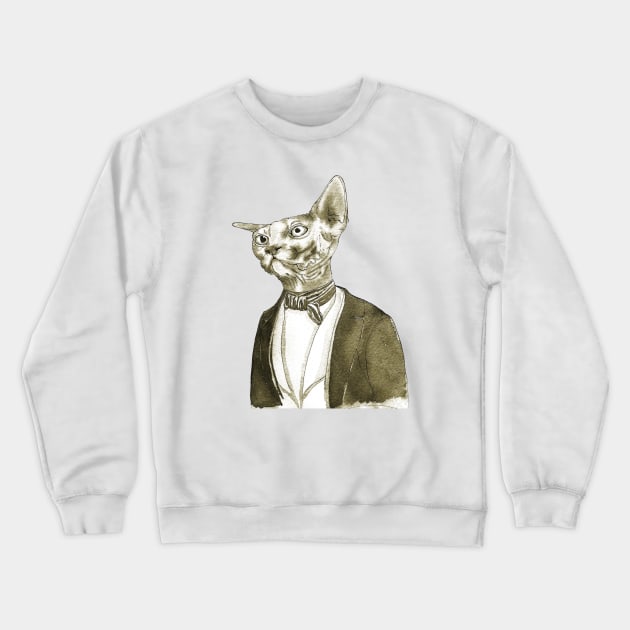 Sphinx Crewneck Sweatshirt by FelisSimha